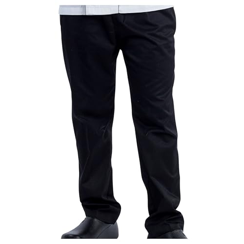 Drawstring Chef Pants | Lightweight, Breathable, & Tapered Fit Chef Uniform | Fade-Resistant with 4 Pocket Professional Hospitality Uniform | Chef Pants for Men & Women - ACE CHEF