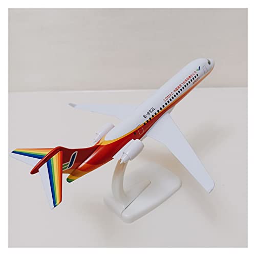 Modelo de avión COMAC ARJ21 B-992L miniatura de metal para coleccionistas 3