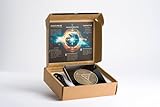 Gaia's Pulse 7.83Hz Frequency Generator | Portable EMF Protection & Manifestation Plate | Energy Harmonizer with Sacred Geometry | Rechargeable Spiritual Technology for Charging & Intention Setting