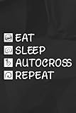  Autism Planner - Eat Sleep Autocross Repeat - JDM Classic Euro Racing Graphic: Autocross, Week Logbook and Notebook for Parents to document and track ... their children on the Autism Spectrum,Notebo