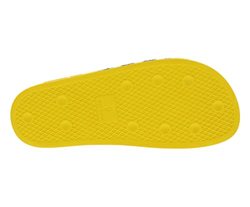 adidas Adilette Mcdaa Mens Shoes Size 14, Color: Yellow/Navy2