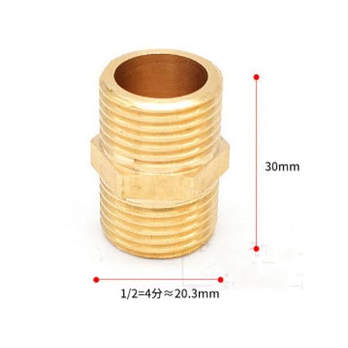 Conector de latón hexagonal de 3/4 contra goteos en tuberías de agua y conexiones de Calderas 3