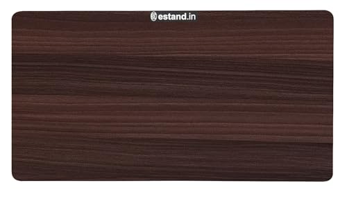 eStand Engineered Wood Lap Board For Study|Home|Dining|Office|Laptop|Computer Desk|Reading&Writing|Multi-Purpose|Made In India|(Walnut, Lap Board 12"X23" Walnut)