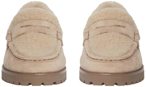 PAIGE Women's Ellis Shearling Flat Loafer4