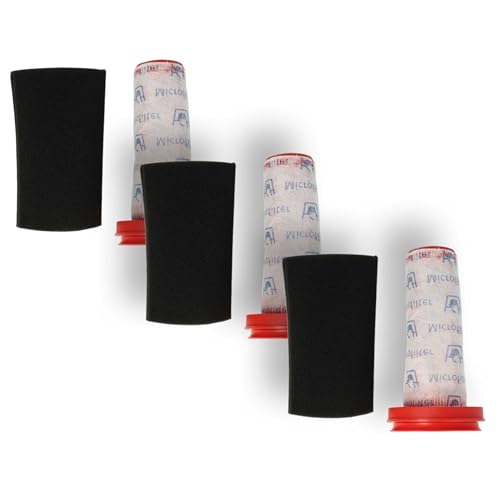 vhbw 3x filtro salva-motore compatibile con Bosch BCH3252KR/01, BCH3ALL21, BCH3252TW, BCH3252TW/01, BCH3ALL21/03, BCH3ALL21/01 aspirapolvere