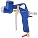 Air Texture Spray Gun Drywall Texture Sprayer 1.58 Gallon with 4.0mm/6.0mm/8.0mm Nozzle Paint Air Hopper Gun for Stucco Mud Popcorn on Walls and Ceiling Orange Peel Knockdown Blue
