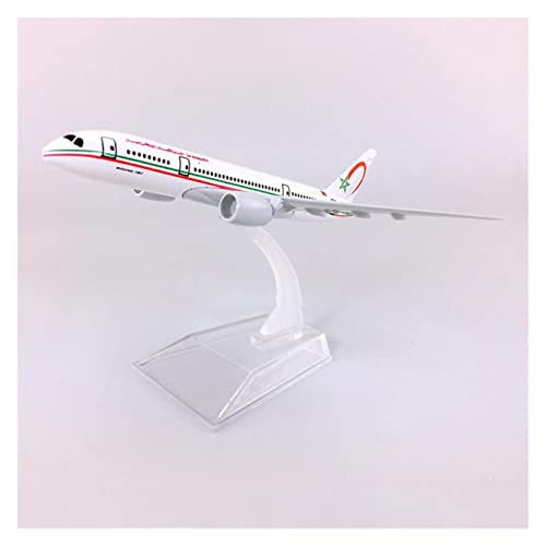 Modelo de avión ZWCHGJ 1:400 ideal para decorar escritorios y salas de coleccionistas de hobby