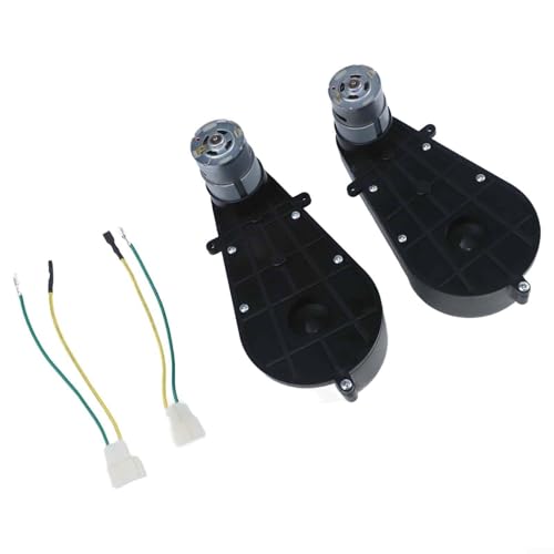 2 unids 24V RS555 Motor Gearbox 30000RPM unidad de alta velocidad para niños paseo eléctrico en coches adecuados para actualizaciones de rendimiento