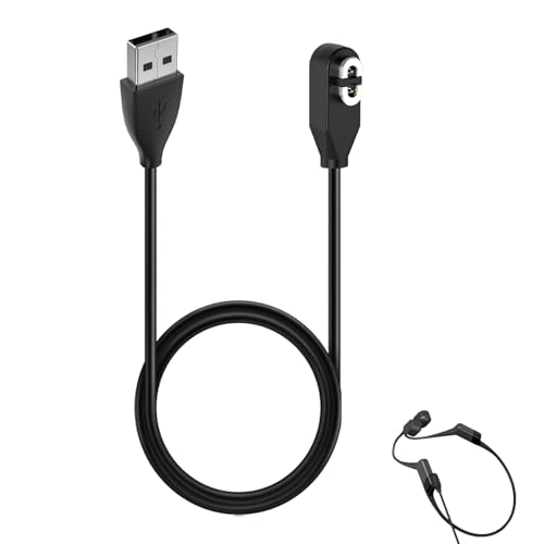 Cavo Ricarica Magnetico Per Shokz – 2 Pezzi, USB-C, Compatibile Con AfterShokz Aeropex AS800, OpenRun Pro, OpenRun Mini, OpenComm, 1 Metro