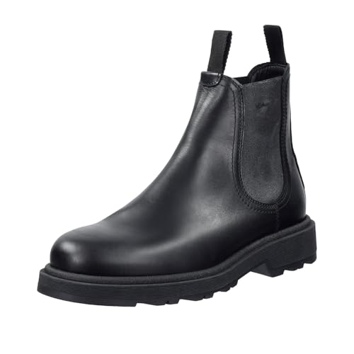 GANT Homme Blisdor Chelsea Bottines en cuir noir pointure 45 pour un style urbain chic