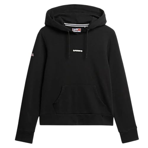 Image of Superdry Plain Hoodie L Black