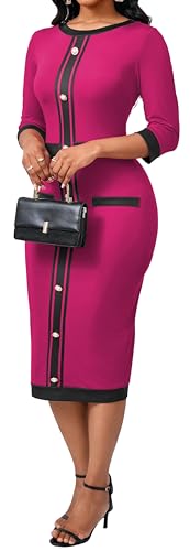 Image of CuteCherry Women Sexy Dress Bodycon Work Dress Elegant Pencil Dress