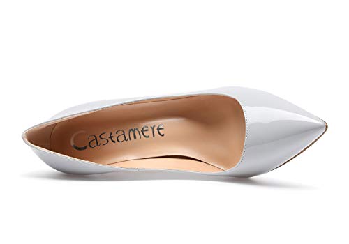Image of Castamere Womens High Heels Pointed-Toe Slip-on Stilettos Pumps 4Inch Heel Shoes
