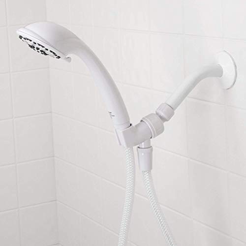 Waxman Serene 3" Handheld Shower Head With 3 Spray Settings, White #TOP6