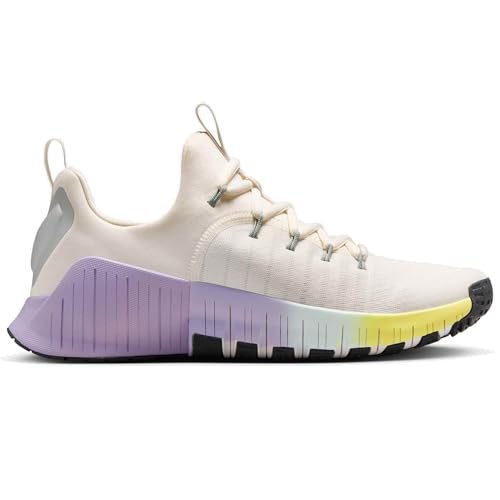 Nike Nike Free Metcon 6 SE Women's Workout Shoes (HJ6214-001, Phantom/Black/Hydrangeas/Metallic Silver) Size 8