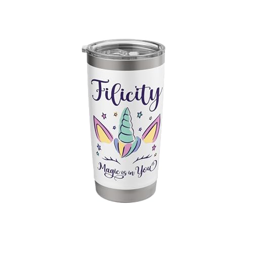 First Name Filicity Personalized Filicity Stainless Steel Insulated Tumbler