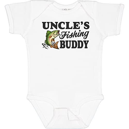 inktastic Uncle's Fishing Buddy Baby Bodysuit