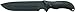 Schrade SCHF37 Frontier 12.4in High Carbon Steel Full Tang Fixed Blade Knife with 7in Drop Point and TPE Handle for Outdoor Survival, Camping and Bushcraft