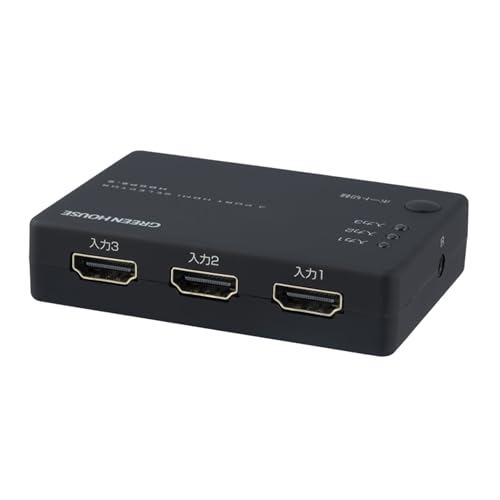 O[nEX HDMI؂ւ 3o1 4K WQHD Rt ZN^[ Nintendo Switch 2Ή GH-HSWL3-BK