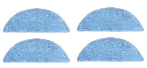 Image of Replacement Mop Pad Compatible with Ecovacs Deebot Y1 /Y1 Pro /Y1plus Vacuum Cleaner Microfiber Mop Pads Water Abserbent Scrubbing Pads Cleaning-Pads Universal Replacement Mop Pads Set of 4