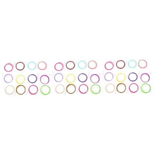Filament de fils multicolores grand pack de 90 rouleaux pour dessins