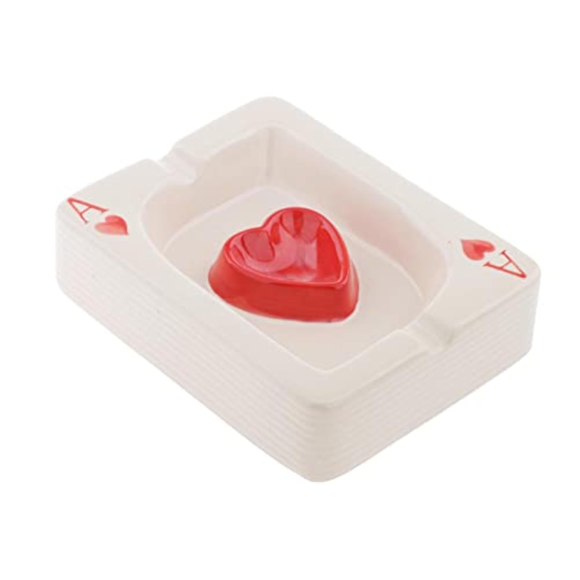 Ceramic Poker Desktop Ashtray Ornament, Modern Craft