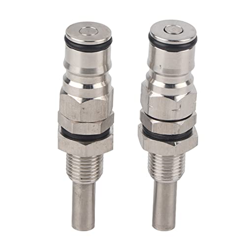 Wine Barrel Ball Lock Post, 2pcs/ Set Stainless Steel Sturdy Keg Beer Ball Lock Post, Connector Beer Dispenser