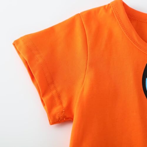 Image of Toddler Boy Clothes Kids Summer Cotton Outfits Shirt Short Sets Size 2-7