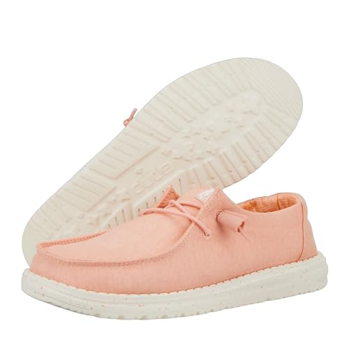 Image of HEYDUDE Women's Wendy Stretch Canvas Slip On Shoes | Easy On Loafer