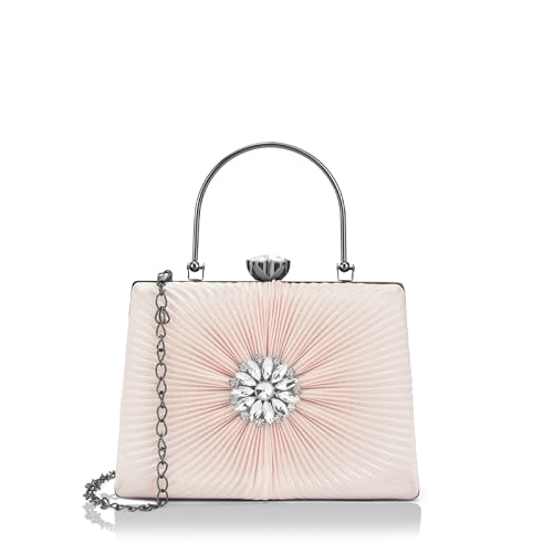 Lavie Women's Ray Trapezoid Framed Clutch | Ladies Purse Handbag