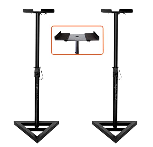 Softline Pro SP08 VP Heavy Duty Studio Monitor Stand Adjustable Top...