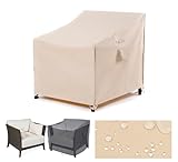 F&J outdoors Funda Sillas Jardin Funda Para Muebles de Jardin Impermeable 89x99x66/91cm Recubrimiento PU 600D Resistencia a la intemperie funda tumbonas jardin exterior