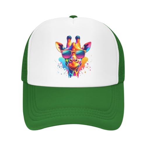 Gorra de béisbol ajustable tipo trucker transpirable negra miniatura 2