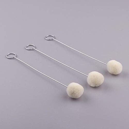 Lot De 30 Brosses à Boule De Laine Daubers - 13 Cm