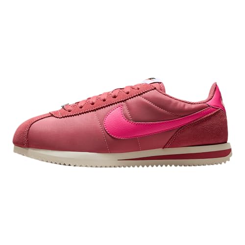 Nike Cortez Textile Shoes (Adobe/Alabaster/Safety Orange/Hyper Pink)