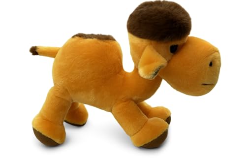 Generisch Plüsch Kamel 30 cm – Weiches Kuscheltier Kamel in Braun, Liebevoll gestaltetes Stofftier für Kinder & Erwachsene, Flauschiges Plüschtier zum Spielen, Sammeln & Verschenken