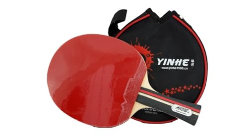 Image of Yinhe 01B Table Tennis Racket, Pre-Assembled Bat with High Control & Spin, Ideal for Beginners & Intermediate Players, Training & Club Play