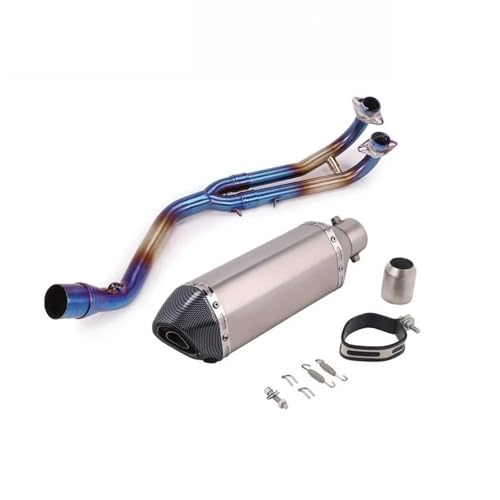 Tuyau d'échappement complet TMAX 500 530 avec silencieux 370mm 2008-2016