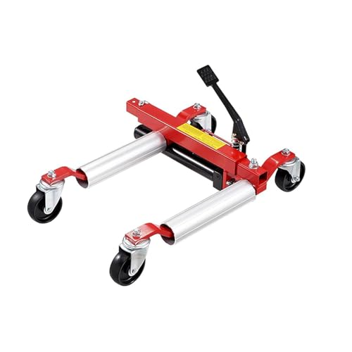Carrello idraulico per sollevamento pneumatici per auto, camion, camper, rimorchi, capacità di carico 680,4 kg, cricchetto, cricchetto, posizionamento del veicolo