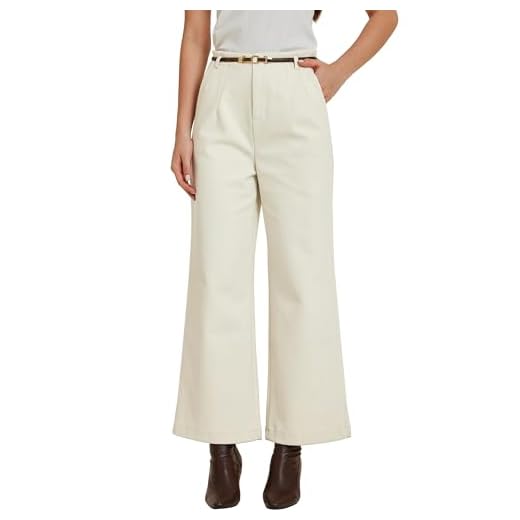 25 Cozy Winter Outfit Ideas for Women (Style Guide) Wool Wide Leg Pants