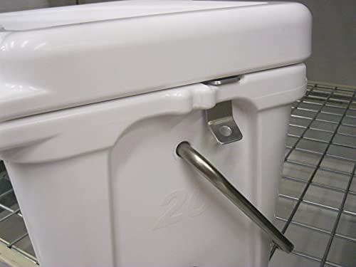 Codyco Aluminum Security Cooler Bracket Lock & Cable Made To Fit Rtic 20 Cooler #TOP3