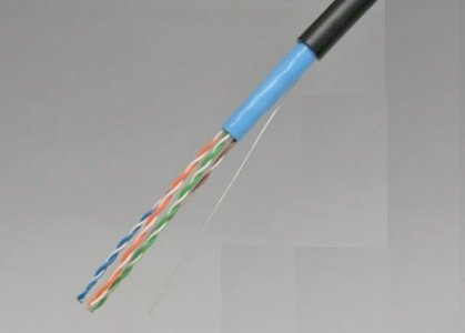 Amazon.co.jp: 日本製線 屋外用Cat6ケーブル NSGDT6-LAP 0.5mm×4P 100m