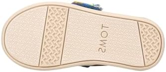 TOMS Toddler Boys Alpargata Blue Dino Graphic Slip On Flats Casual - Blue - Size 5 M | Image 4