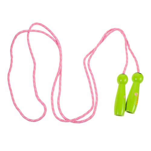 TOKIDNY 木製ハンドル付き調節可能縄跳び 女子用耐摩耗フィットネスロープ 幼児から大人までの有酸素運動トレーニング用縄跳び 健康維持と