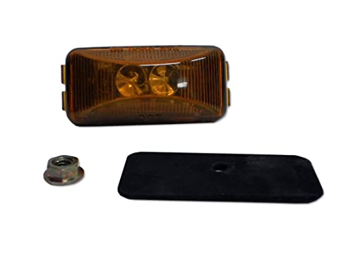 Everything for trailers, RVs and trucks and more - 1.2 by 2.5 Inch LED Stud mount Rice Light 1/4