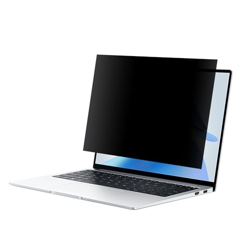 AIZYR Filtre D'éCran De Confidentialité pour Ordinateur Portable Ordinateur Portable 18,5-32 Pouces Filtre Anti - Espionnage Film Anti - LumièRe Bleue/Anti - Rayures Anti - AperçU,21.5inch 475X268mm