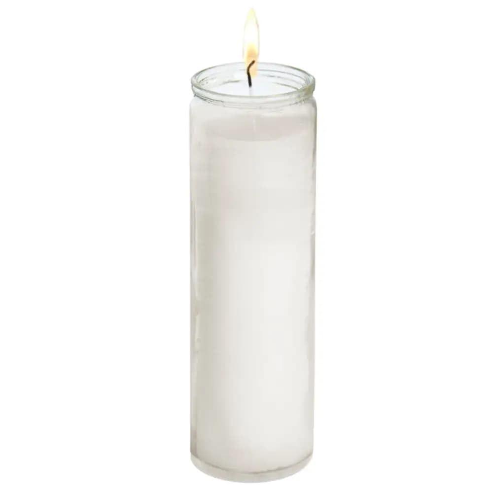12-Pack Tall Solid White Unscented Candles – Premium Wax, Clean Long Burn – Ideal for Weddings, Religious Ceremonies, Home Décor, and Special Events