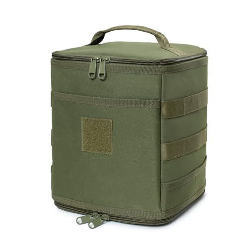 Tactical-Camping-Storage-Bag-7L-Utility-Tote-Bag-with-Handles-Camping-Cookware-Organizer-Folding-Trunk-Organizer-Od-Green