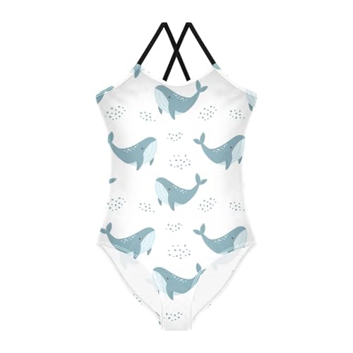 Image of Girls One Pieces Swimsuit Cute Beach Swimwear with Adjustable Strap 3-10 Years