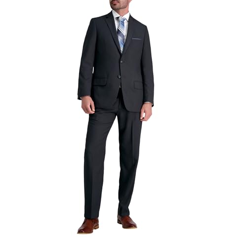 Image of Haggar Men's Smart Wash Machine Washable Classic Fit Suit Separates - Pants & Jackets